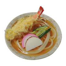 日本職人が作る 食品サンプル　天ぷらうどん　IP-427_画像1
