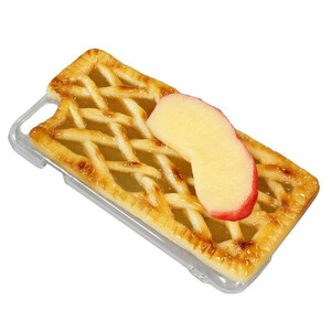 日本職人が作る 食品サンプル iPhone7/8ケース アップルパイ IP-718 雑貨 ケータイケース りんご おもしろ フェイク 目立つ 職人手作り 日本土産 スマホケース