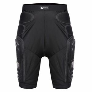  new goods! super protector under pants guard for adult for motorcycle turning-over prevention touring racing all She's black L