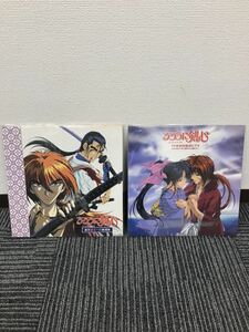  laser disk Rurouni Kenshin . new .. to . soul .TV not yet broadcast . warehouse video 2 pieces set 