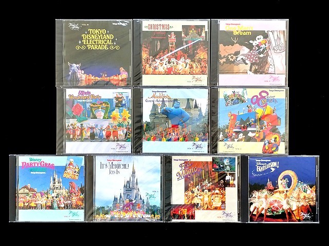 東京ディズニーランド トレジャーズ オブ ファンタジー CD 10枚セット