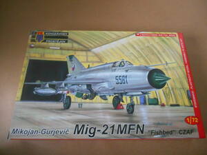 〔全国一律送料340円込〕1/72 KPモデル チェコ MiG-21 MFN