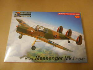 〔全国一律送料290円込〕1/72 KPモデル イギリス マイルズ メッセンジャー Mk.I "RAF"