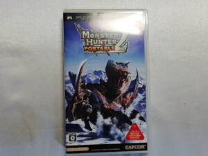 中古品/傷・欠品有り PSPソフト モンスターハンターポータブル2nd 説明書欠品