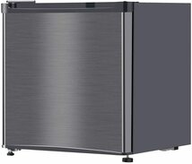  冷蔵庫 46L 小型 一人暮らし 1ドアミニ冷蔵庫 右開き コンパクト ガンメタリック MAXZEN JR046ML01GM_画像7