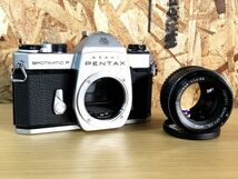 PENTAX アサヒペンタックス SP F SPOTMATIC ／ SMC TAKUMAR 50mm f1.4　一眼レフ　カメラ_画像2