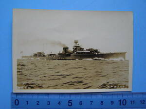 (J44)216 写真 古写真 戦前 船舶 軍艦 巡洋艦 夕張 大日本帝国海軍 日本海軍 