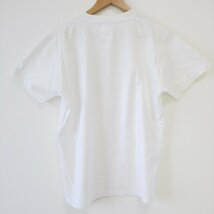 (^w^)b チャインギャング 半袖 Tシャツ トップス ホワイト CHAINGANG ロゴ コットン100% ロック カジュアル オシャレ メンズ M_画像2