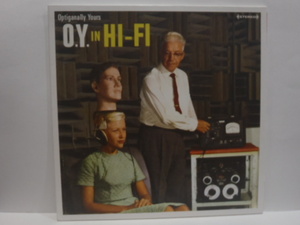 送料無料 LP　Optiganally Yours　O.Y. IN HI-FI 　LIMITED COLOR VINYL　カラーレコード　US インディ・ポップ デュオ