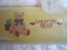 レア　新品未使用品　カントリーベアー　おしぼり　ケース　COUNTRY　BEAR　1996　ダルトーン　小物入れ_画像4