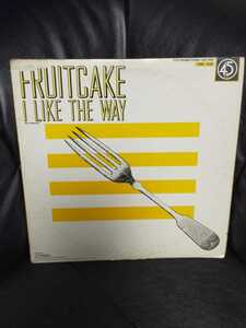 FRUITCAKE - I LIKE THE WAY / RUNAWAY - One-Two-Three【12inch】国内プロモ盤/Rare