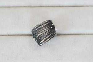 519 シルバー リング 指輪 約15号 ヴィンテージ アクセサリー SILVER刻印 ビンテージ アンティーク 装飾品 シルバーリング
