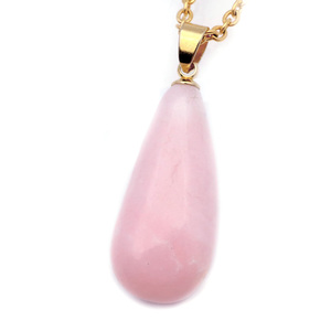 ピンクオパール ペンダント 天然石 ネックレス 1点もの 蛋白石 パワーストーン Pink Opal