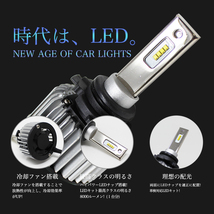 HB4対応 ヘッドライト用LED電球 スズキ ランディ 型式SC26/SHC26/SNC26 ロービーム用 左右セット_画像2