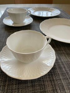 Noritake シェールブラン プレート & カップソーサー 