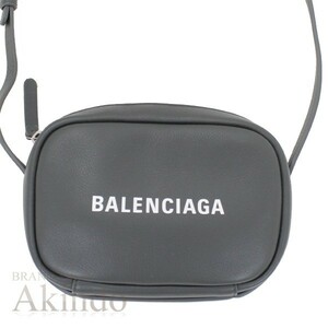 【未使用】バレンシアガ ショルダーバッグ エブリデイ カメラバッグ XS クロスボディ 489809 グレー BALENCIAGA