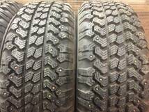 ★☆未使用スパイクタイヤ!! 205/60R15(195/65R15.205/65R15) ヨコハマ ASPEC AX-631 4本セット!! 引取可 S37☆★_画像3