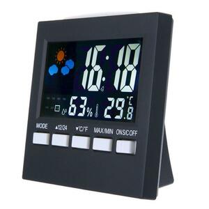 置き時計 　置時計　照明機能付き 湿度計 温度計 天気予報　目覚まし時計　便利　朝活　早起き　デジタル〇