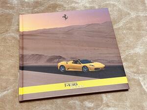 ***[ free shipping ][ beautiful goods ]Ferrari Ferrari F430 Spider ** hard cover specification thickness . catalog 2005 year issue ***