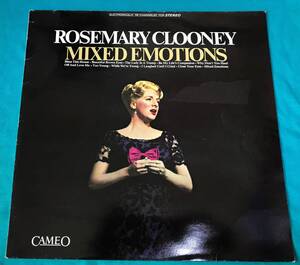 LP●Rosemary Clooney / Mixed Emotions UK盤CBS32708 マトA1/B1