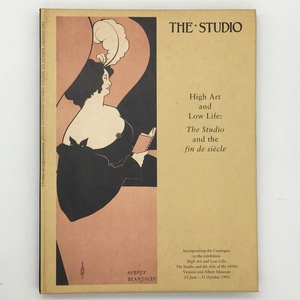 【美術史】美術雑誌「The Studio」と世紀末「The Studio - High Art and Low Life」1993年　144p☆ビアズリーが創刊に参加した雑誌　by6yn9