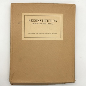 【作品集】希少　クリスチャン・ボルタンスキー「Reconstitution 」Christian Boltanski　1990年　内容物18点揃　b15yn9