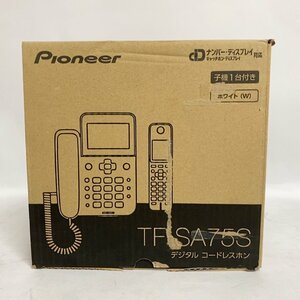 1円スタート パイオニア デジタルコードレス電話機 子機1台付 TF-SA75S r00252