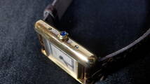 Cartier カルティエ 腕時計 3 66001 マスト タンク クォーツ 925 レディース ゴールド 電池交換 4/2 三越_画像2