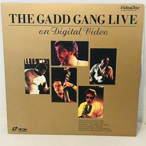 【LD】【THE GADD GANG LIVE on Digital Video】 (盤面 /ジャケ : NM /VG+ ) 
