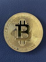仮想通貨 Bitcoin ビットコイン 仮想通貨 暗号通貨　ブロックチェーン　記念メダル 保護ケース付_画像3