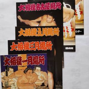 「大相撲パンフレット 1996年(平成8年) 全6場所」 日本相撲協会