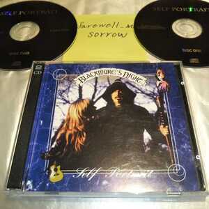 BLACKMORE'S NIGHT SELF PORTRAIT 2枚組 プレス盤CD 1998年 ライヴ LUNA 007/008 キャンディス・ナイト リッチー・ブラックモア