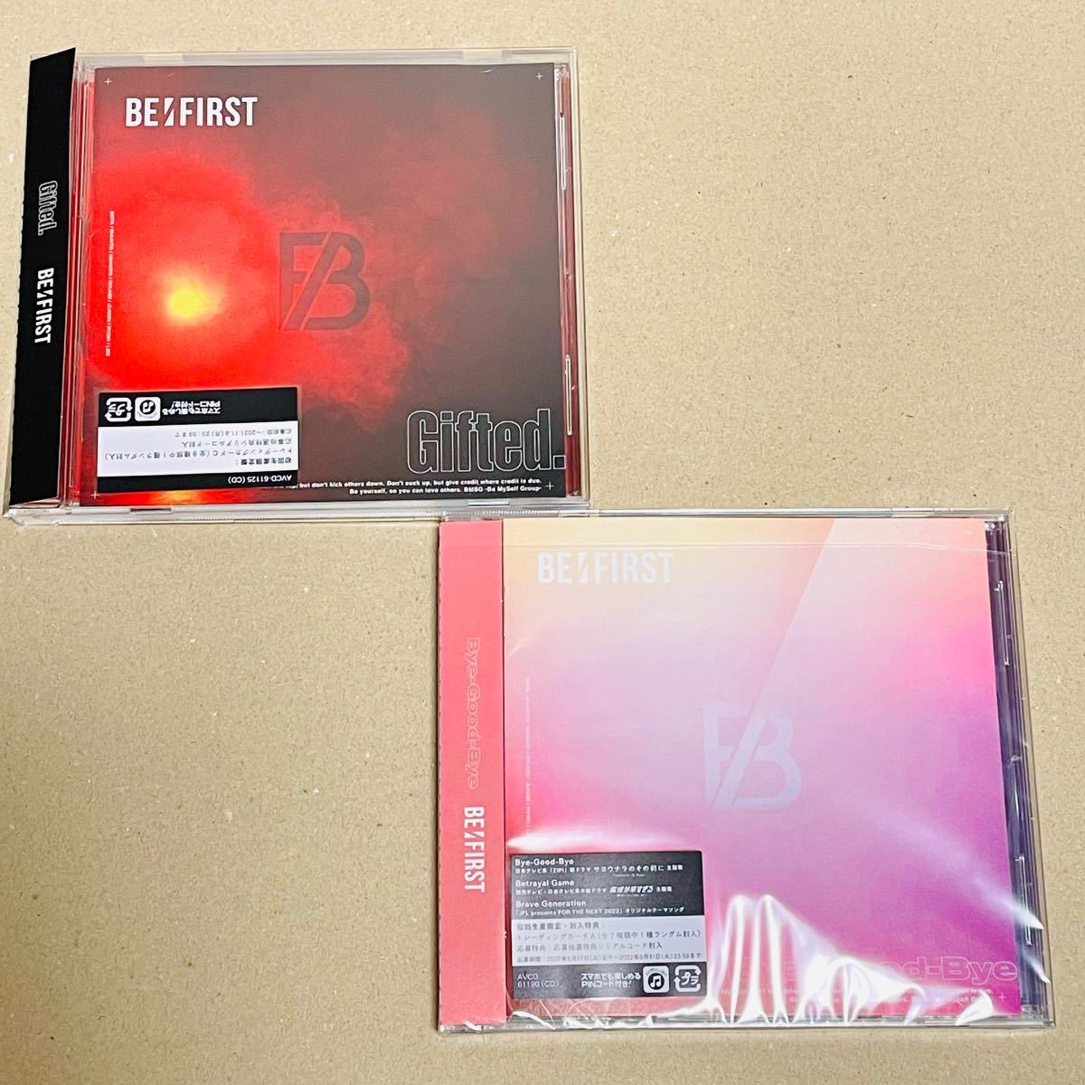 BE FIRST BE 1 【CD】アルバム 新品未再生 初回限定盤 特典無し 定価