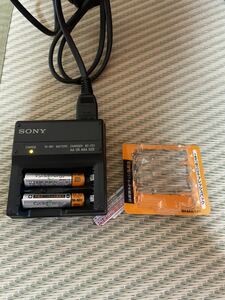 SONY ソニー バッテリーチャージャー BC CS1 未使用充電式ニッケル水素電池二本付き