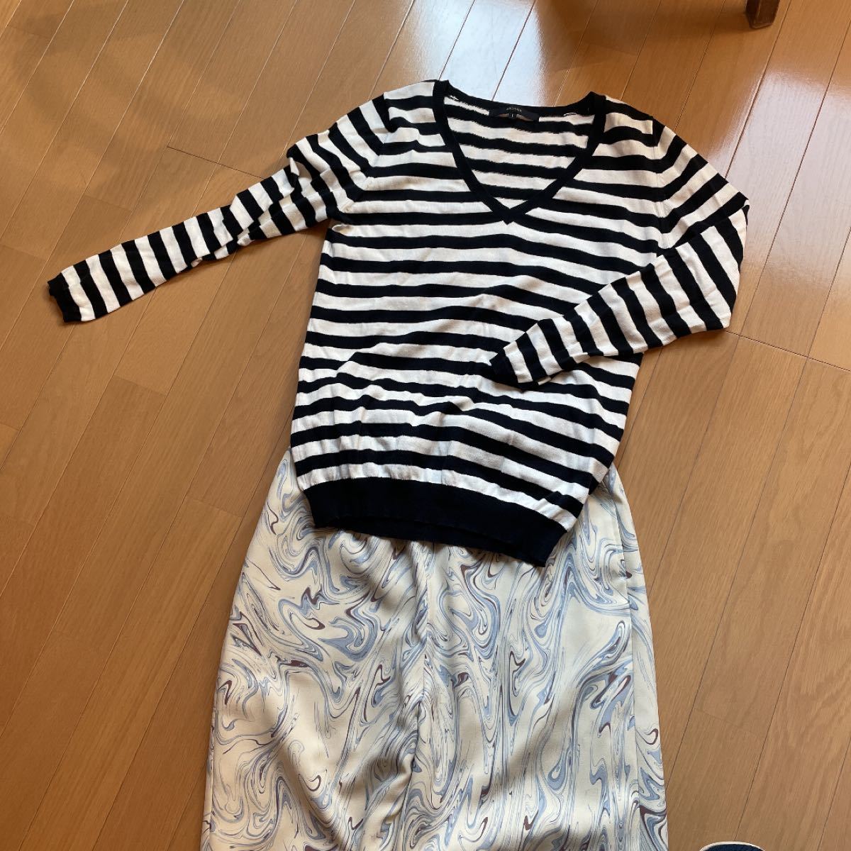 宅配便配送 美品 トゥモローランドコレクション パンツセットアップ 総