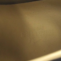 エルメス HERMES スニーカー ローカット Hロゴ レザー スエード 40.5 25.5cm 黒 ブラック /YO1 メンズ_画像5
