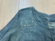 チュニック　七分袖フリル　ダメージ　カジュアルトップス　Tシャツ　M_画像4