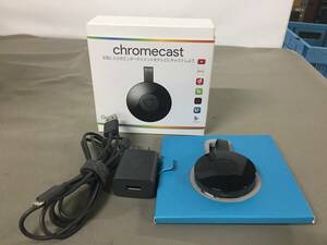 ●Google Chromecast NC2-6A5 グーグル クロームキャスト 映像機器 GA3A00133A16Z01　【22/0524/01