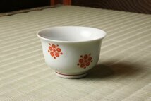 『高岡』平安 寿峰 色絵 煎茶碗 煎茶道具 10客_画像6