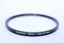 ★実用美品★CONTAX コンタックス 86mm L39(UV) MC #0603_画像1