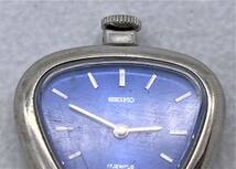 動作品 手巻き式 【 SEIKO ペンダントウォッチ 】 セイコー 懐中時計 機械式 2針式 中古品 保管品 YS_画像3
