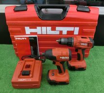 ヒルティ HILTI ユニバーサルキット ドライバードリル SF6H-A22 インパクトドライバ SID4-A22_画像1