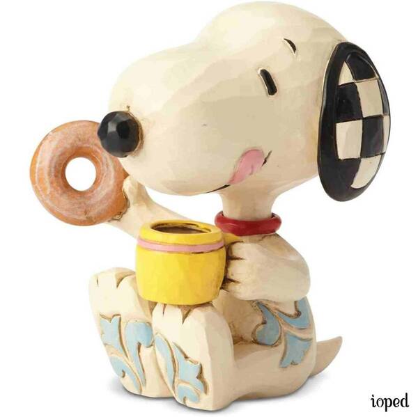 オブジェ ENESCO PEANUTS スヌーピー ドーナツ フィギュア おしゃれ インテリア 置物 かわいい 個性的 ギフト 贈り物