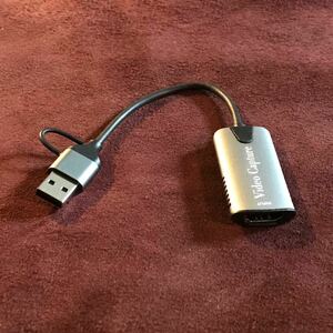 HDMI キャプチャーボード USB3.0 & Type C (2-in-1) 1080P 60FPS 