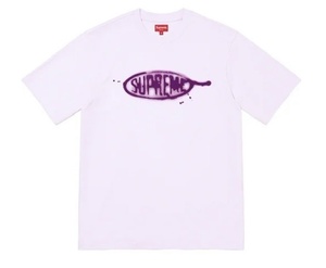 【新品】Supreme Ink Blot S/S Top COLOR/STYLE：Lavender SIZE：Medium