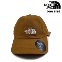 1円～!売切!【正規新品】THE NORTH FACE NORM HAT 帽子 キャップ US限定 ロゴ刺繍 男女兼用 キャンプ アウトドア(ONE SIZE)茶 180623-13_画像2