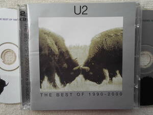 U2　ユートゥー●2枚組CD●ザ・ベスト・オブU2 ●1990－2000 ●ボノ ジ・エッジ アイルランドのロック・バンド！！