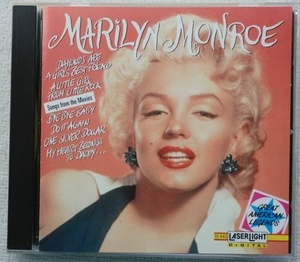 マリリン・モンロー MARILYN MONROE●CD●米国女優 セクシー俳優 ●お色気 フェロモン 映画音楽●美品！！