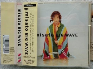 渡辺美里 misato●帯付CD●BIG WAVE●J-POP シンガーソングライター●和モノ 和グルーヴ シティ・ポップス ライト・メロウ ポップス！！