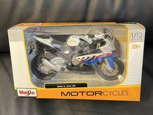 1/12スケールBMW S 1000 RR S1000RR Maistoダイキャストバイクミニカーオートバイマイスト